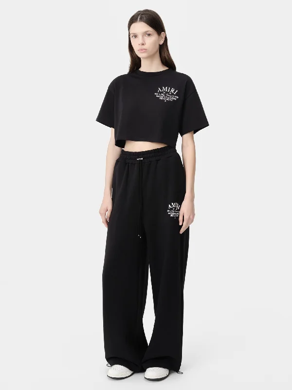 WOMEN - WOMEN'S ARTS DISTRICT CROPPED TEE - Black