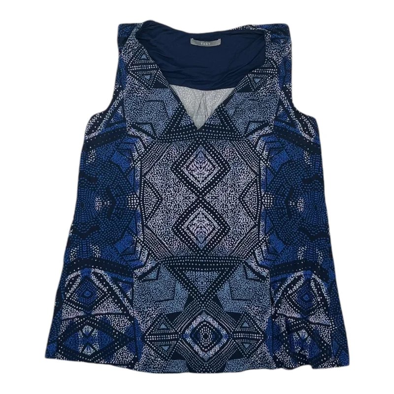 BLUE TOP SLEEVELESS by TART Size:M