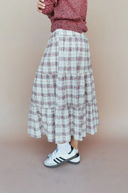 Jenny Plaid Skirt