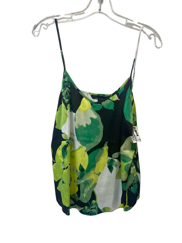 Top Sleeveless By White House Black Market In Black & Green, Size: M