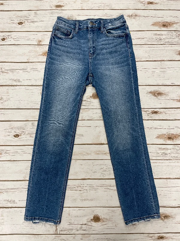 Jeans Skinny By Flying Monkey In Blue Denim, Size: 4