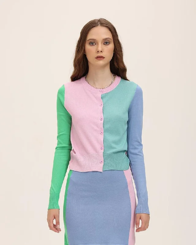 Tricolor Patchwork Top