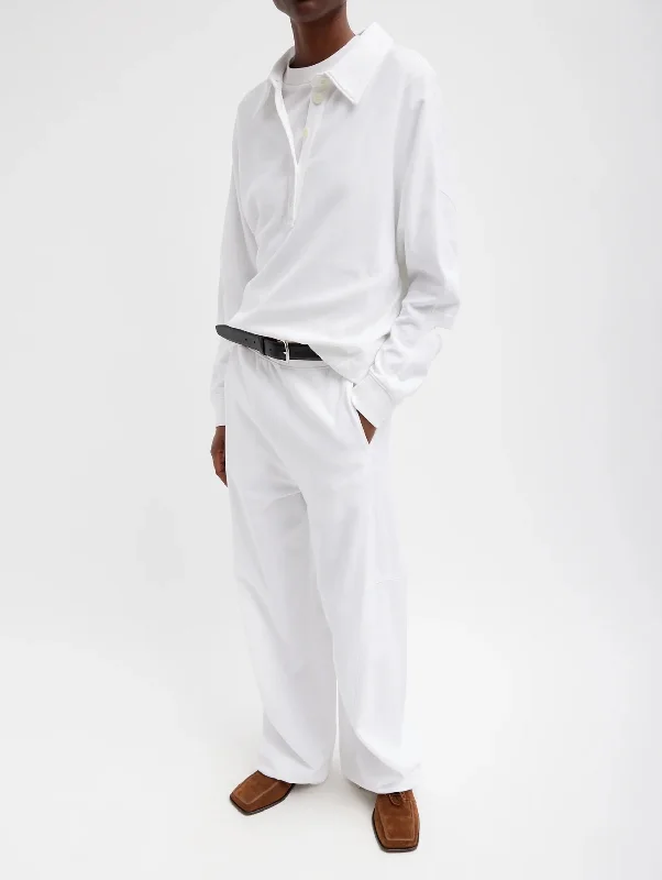 Summer Sweatshirting Winslow Pant Regular in White