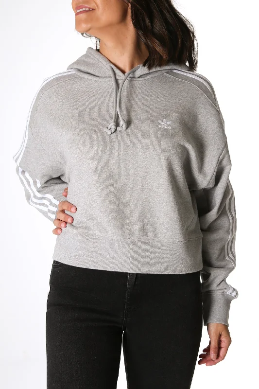 Adicolor Classics Crop Hoodie Medium Grey Heather