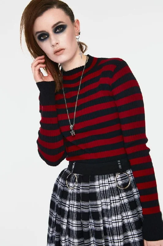 Menace Stripe Sweater