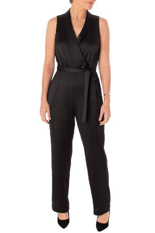 Taylor 3082M Long Evening Formal Jumpsuit